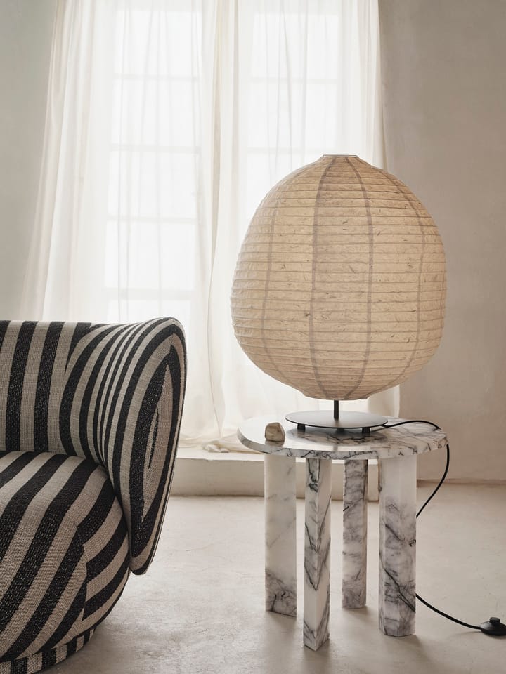 Kurbis golvlampa low, Natural-black Ferm Living