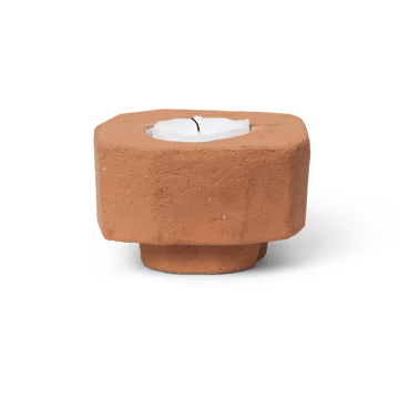 Kurinu ljusstake - Terracotta - Ferm Living