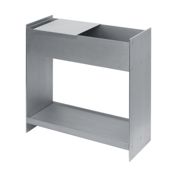 Lager bricka stor till plantbox 26x26 cm - Aluminium - Ferm Living