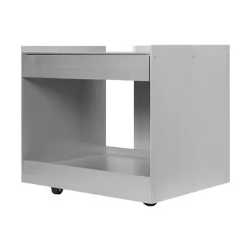 Lager serveringsvagn - Low, Aluminium - Ferm Living