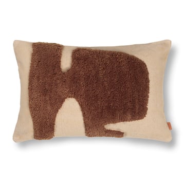 Ferm Living Lay rektangulär kudde 40×60 cm Sand / Sugar Kelp