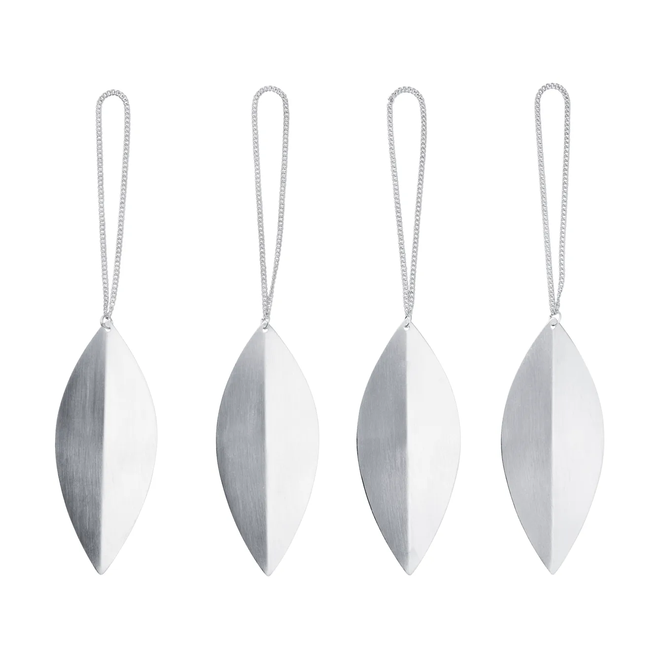 Leaf julgranshänge, Silver, 4-pack Ferm Living