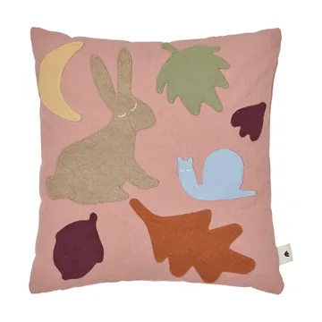 Lunden kudde - Rose-multi, 30x30 cm - Ferm Living