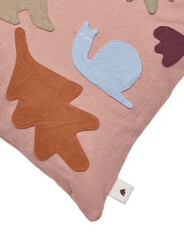 Lunden kudde - Rose-multi, 30x30 cm - Ferm Living