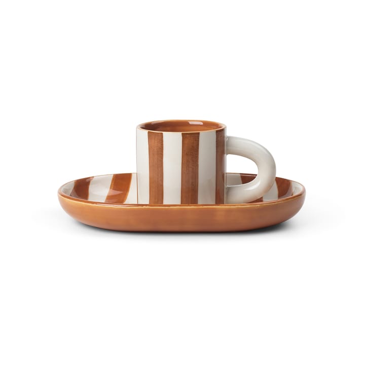 Milu barnservis 2 delar, Terracotta ferm LIVING