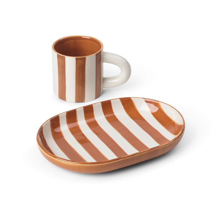 Milu barnservis 2 delar, Terracotta Ferm Living