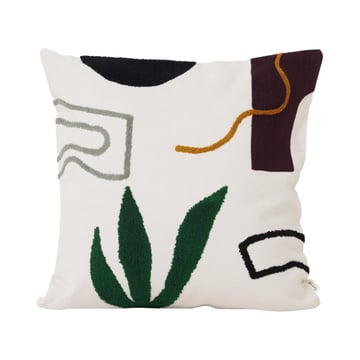 Läs mer om ferm LIVING Mirage kudde 50x50 cm Cacti