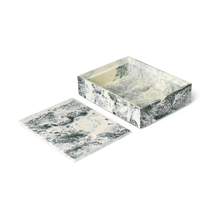 Mist förvaringsbox 15x20 cm, Emerald-off white Ferm Living