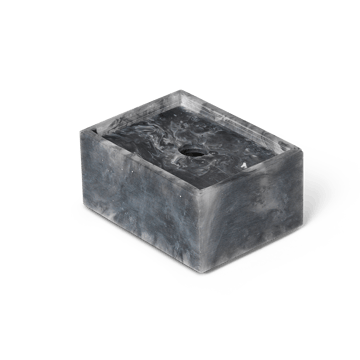 Läs mer om ferm LIVING Mist förvaringsbox 7,5x10 cm Charcoal