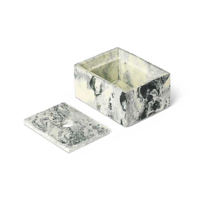 Mist förvaringsbox 7,5x10 cm, Emerald-off white Ferm Living