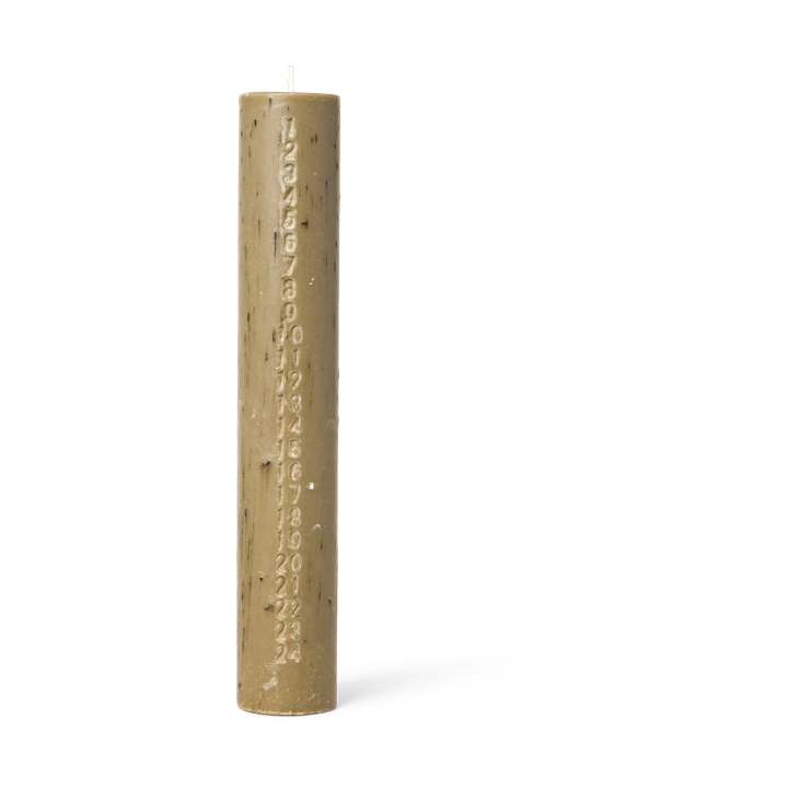 Mura kalenderljus - Ash brown - Ferm Living