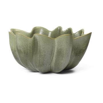 Läs mer om ferm LIVING Nium skål Ø22 cm Dark Sage