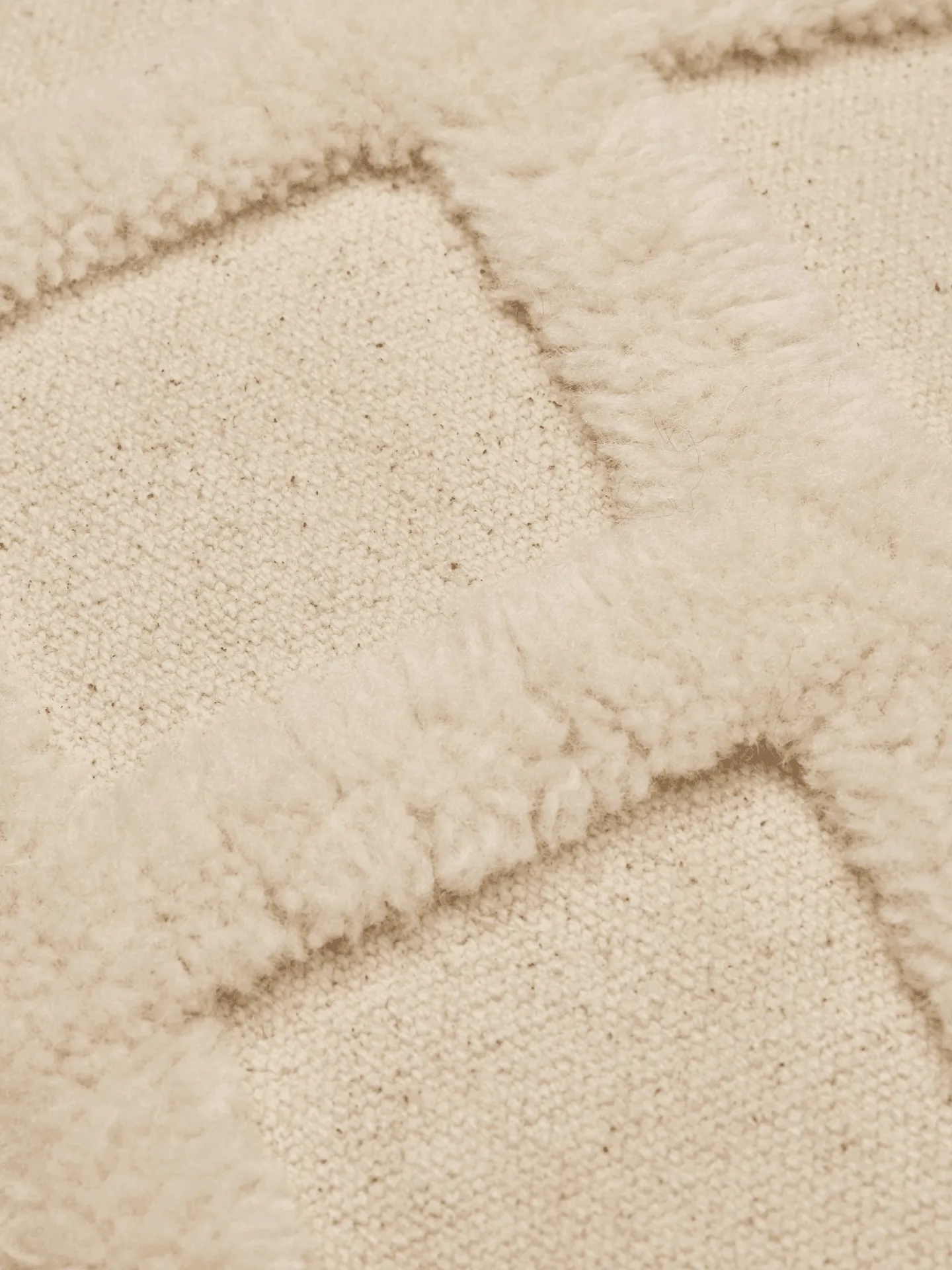 Norte grid kudde, Off-white, 40x60 cm Ferm Living