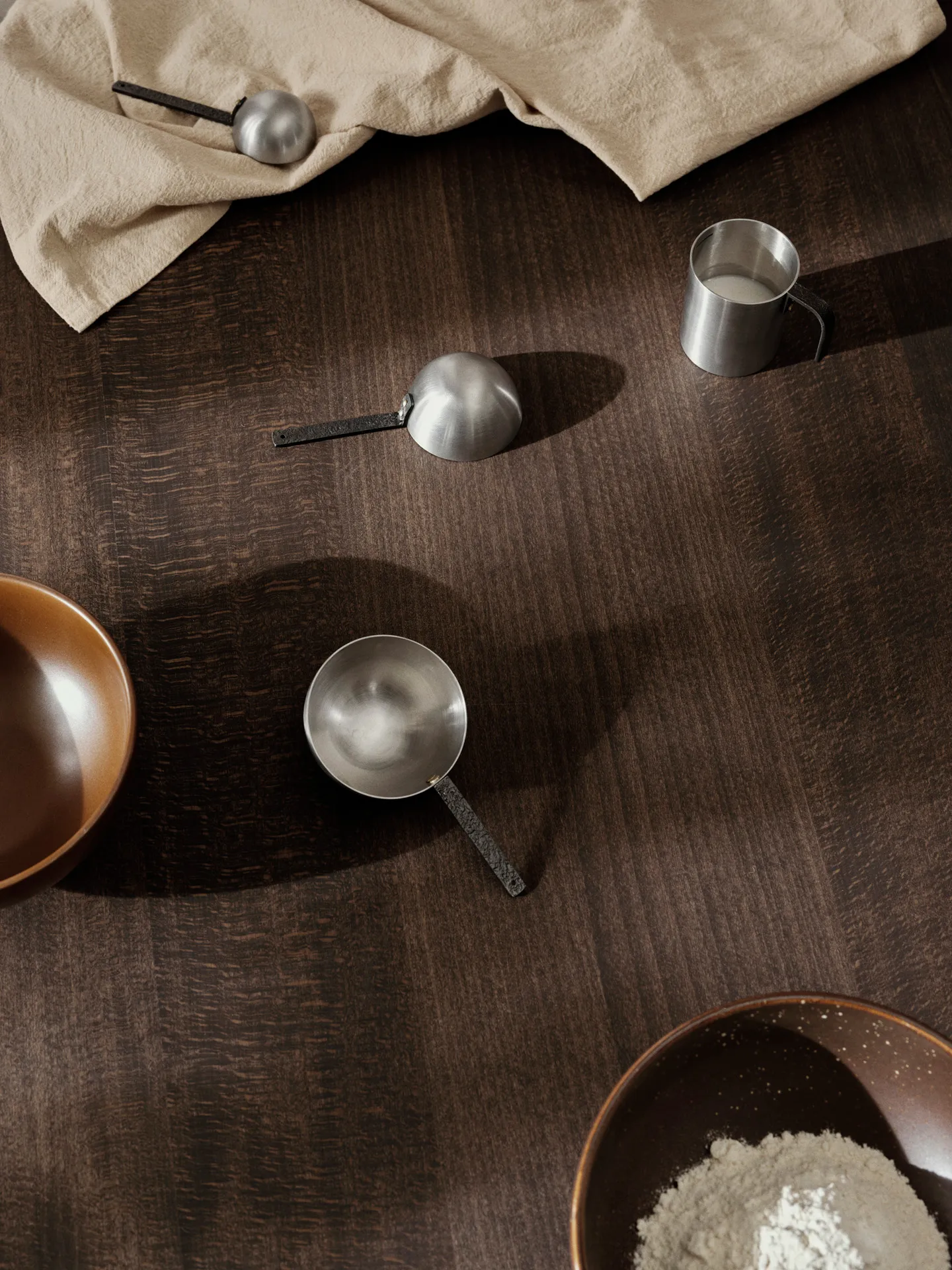 Obra mätkopp 1 dl, Stainless Steel Ferm Living