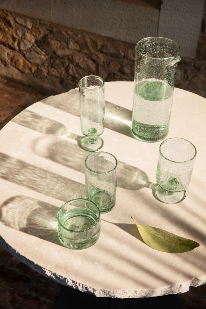 Oli vattenglas lågt 11 cl, Recycled clear ferm LIVING