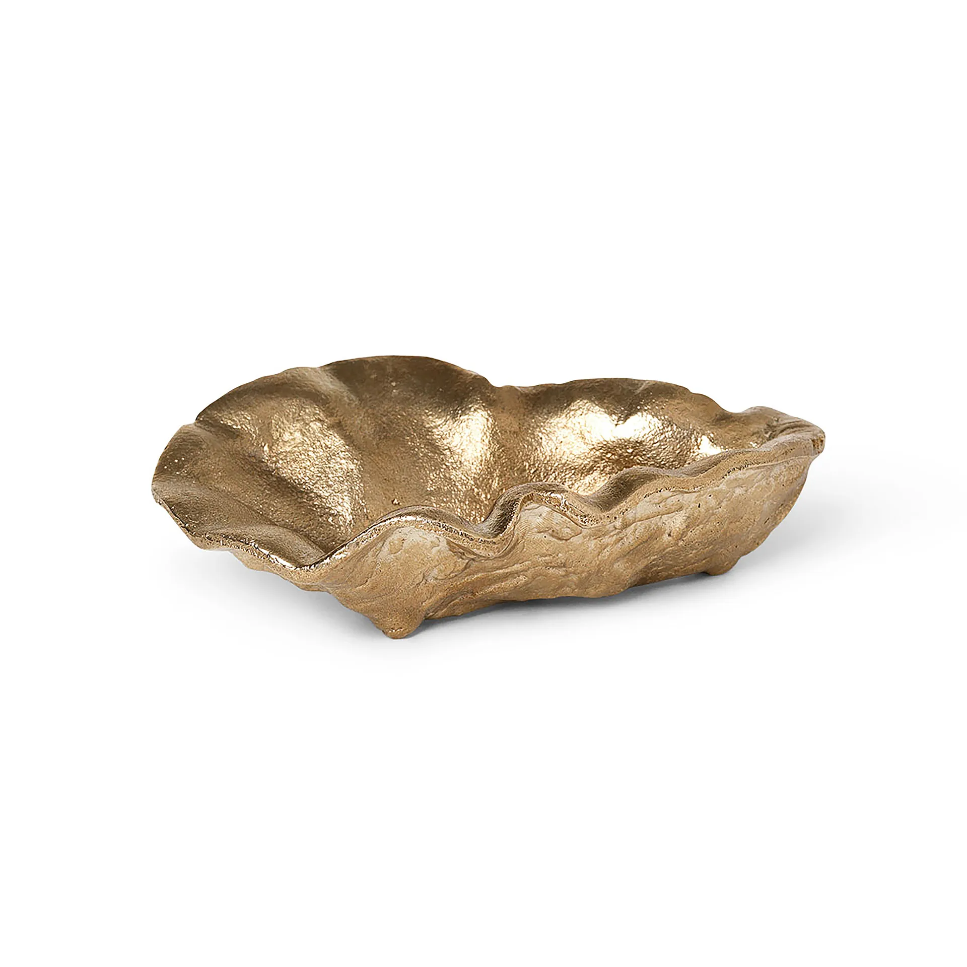 Oyster dekorationsskål 10,5 cm, Mässing Ferm Living