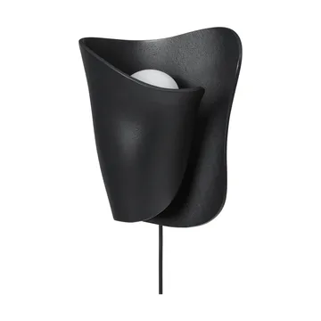 Oyster wall sconce vägglampa - Black - Ferm Living