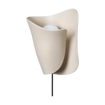 Oyster wall sconce vägglampa - Light cashmere - Ferm Living