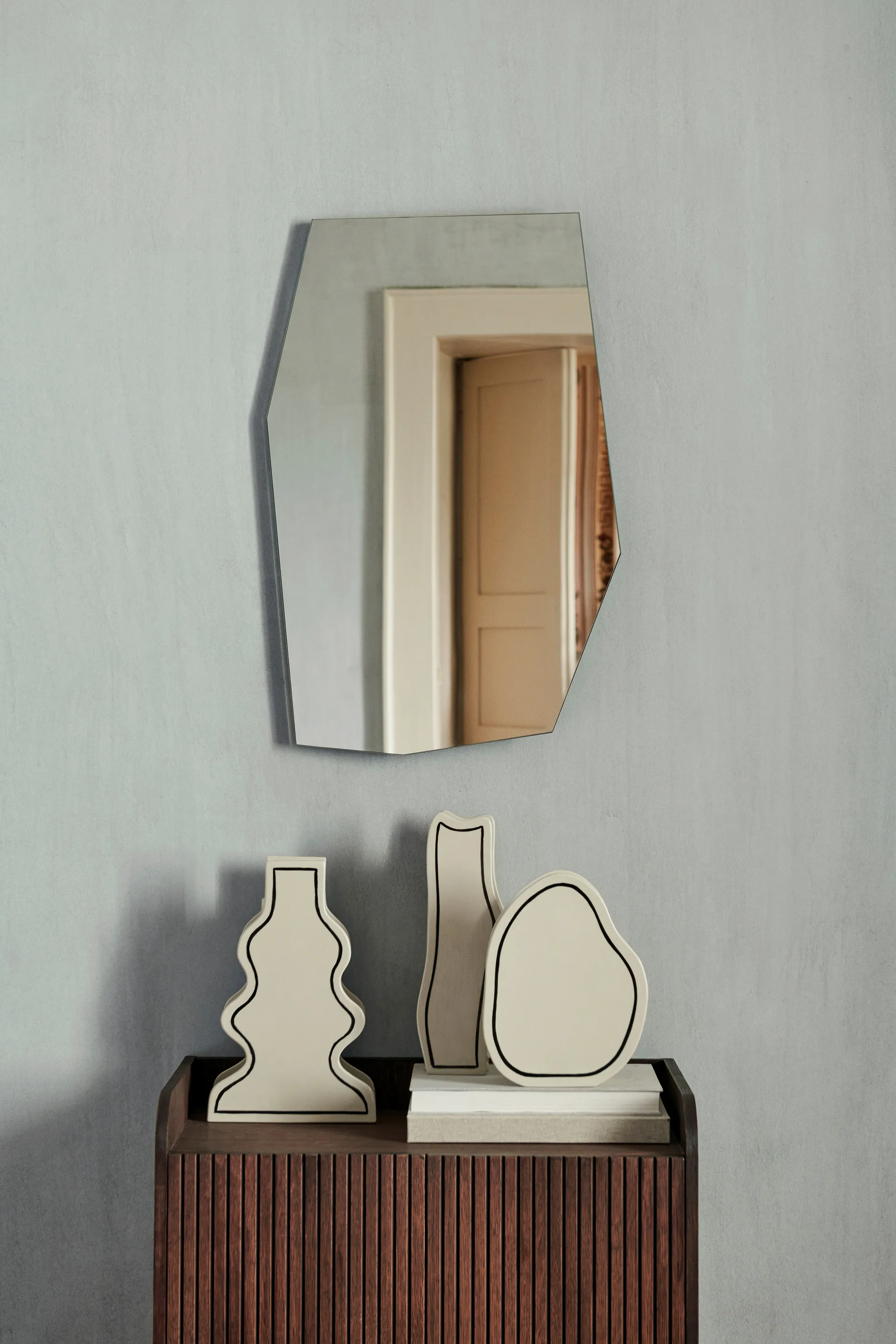Paste vas rounded 28 cm, Off-white Ferm Living