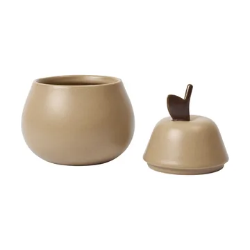 Pear keramikskål med lock - Cashmere - Ferm Living