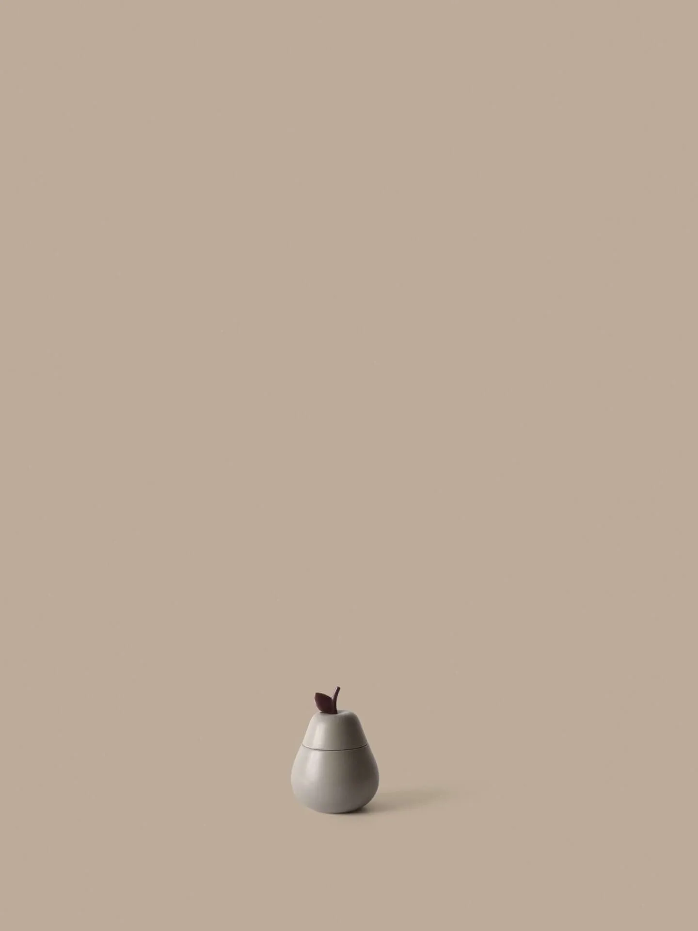 Pear keramikskål med lock, Cashmere Ferm Living