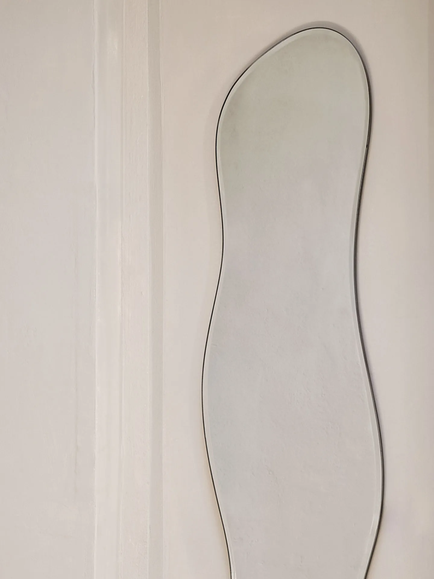 Pond spegel full size, Brass Ferm Living