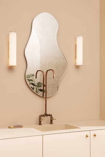 Pond spegel large - Dark chrome - Ferm Living