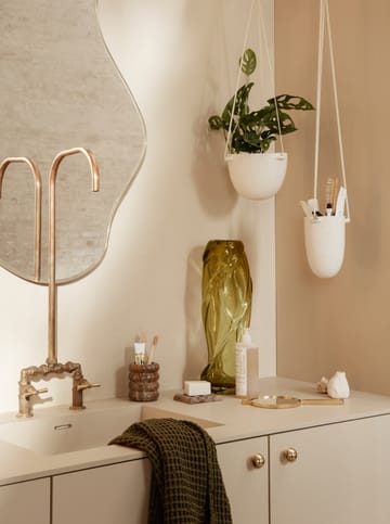 Pond spegel large - Dark chrome - Ferm Living