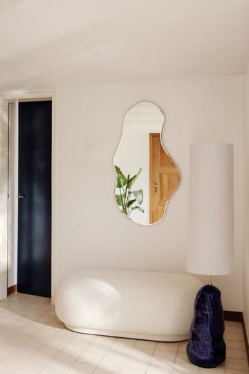Pond spegel large - Dark chrome - Ferm Living