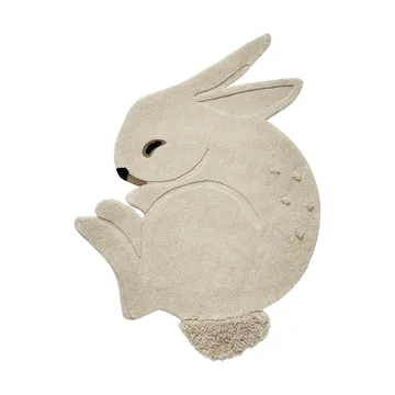 Rabbit tuftad matta - Off-white, 88x120 cm - Ferm Living