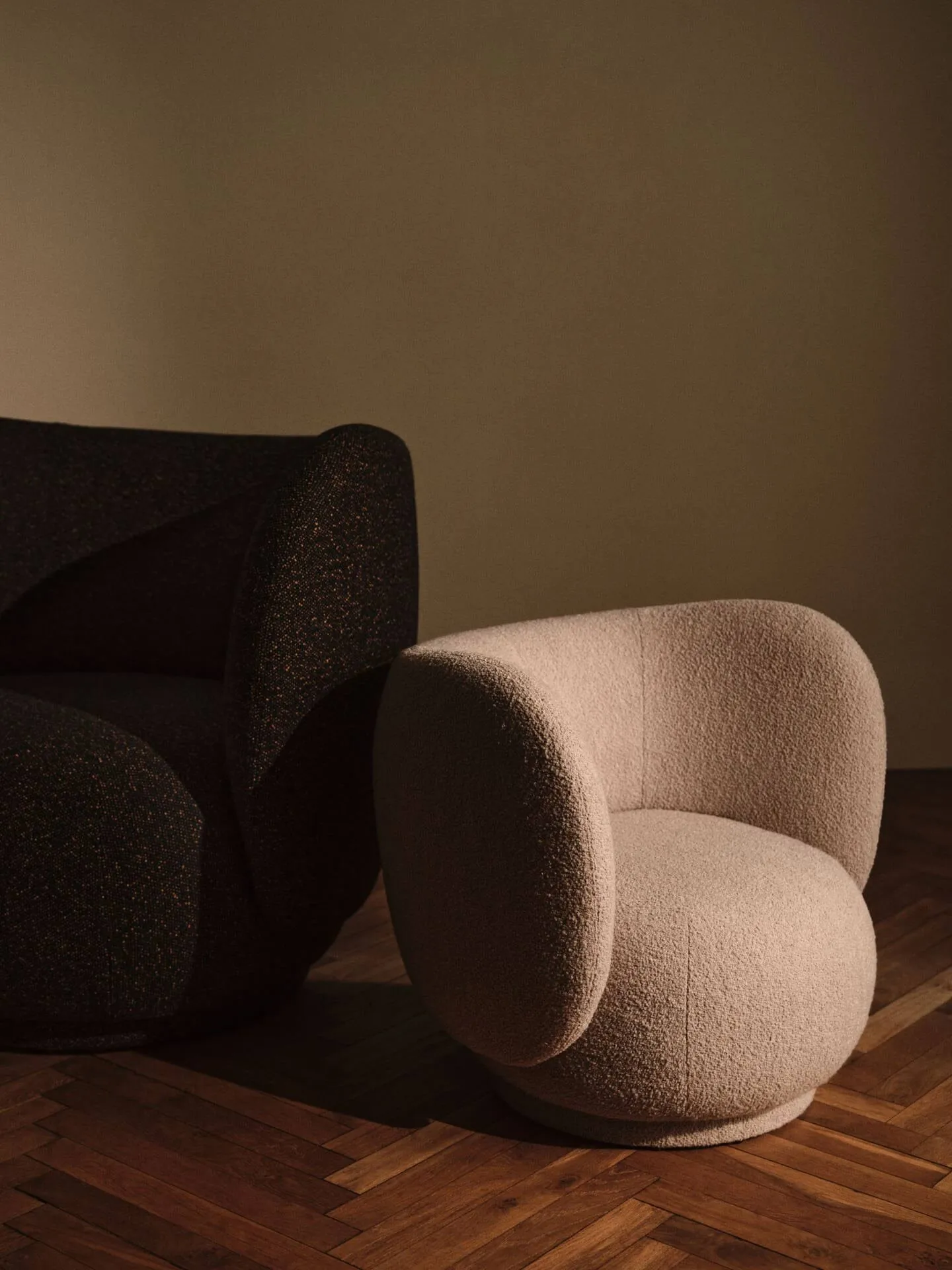 Rico kids lounge chair fåtölj, Natural Ferm Living