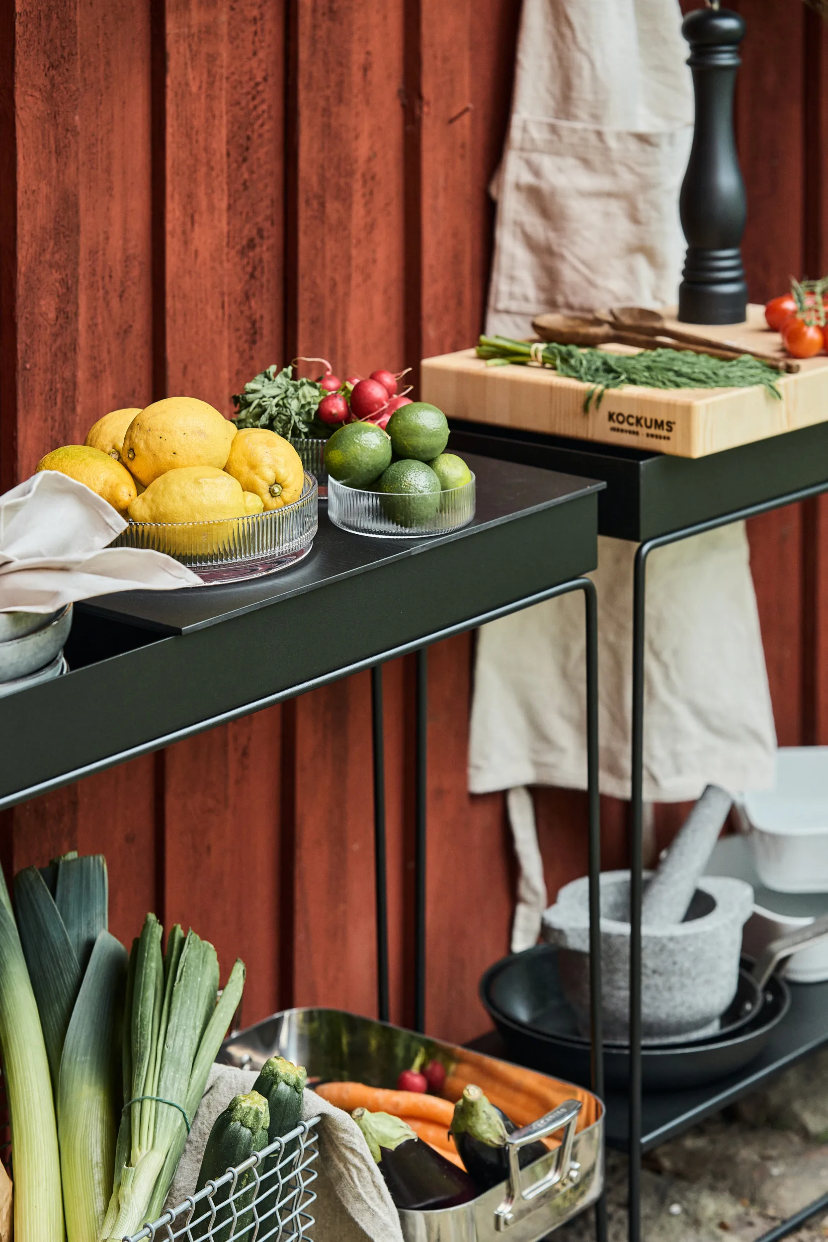 Ripple frukostskål 4-pack, clear Ferm Living