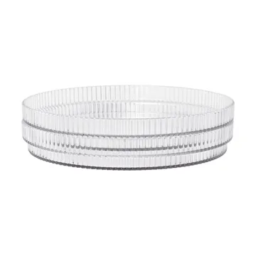 Ripple kids tallrik - Clear, 2-pack - Ferm Living