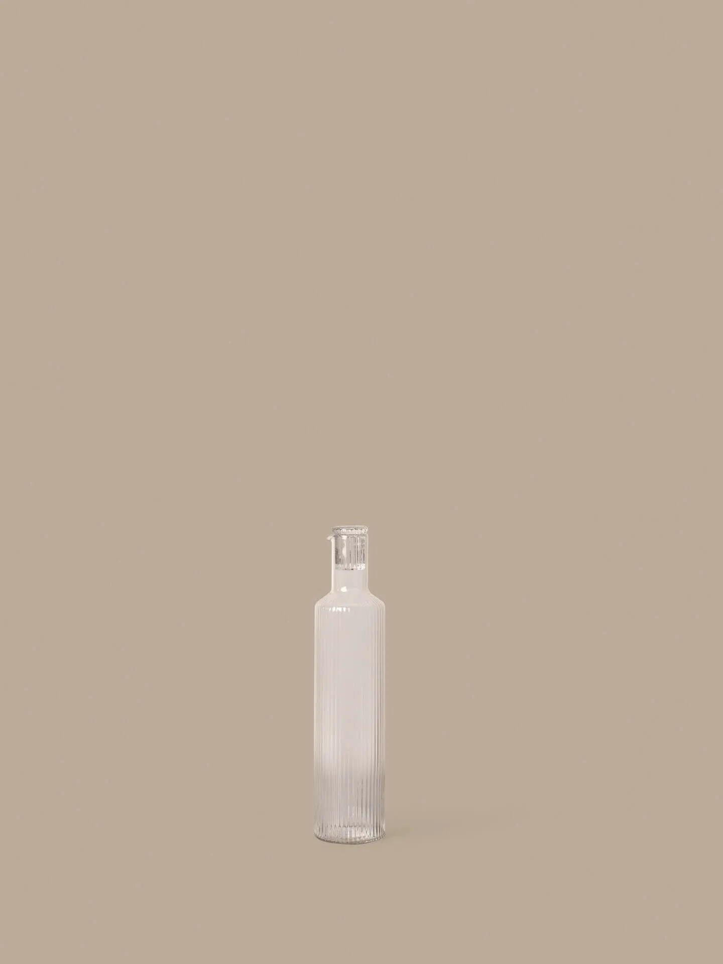 Ripple oljeflaska, Clear, 30 cl Ferm Living