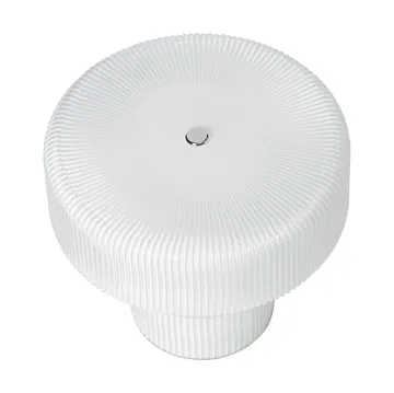 Ripple portabel bordslampa - White, 16,5 cm - Ferm Living