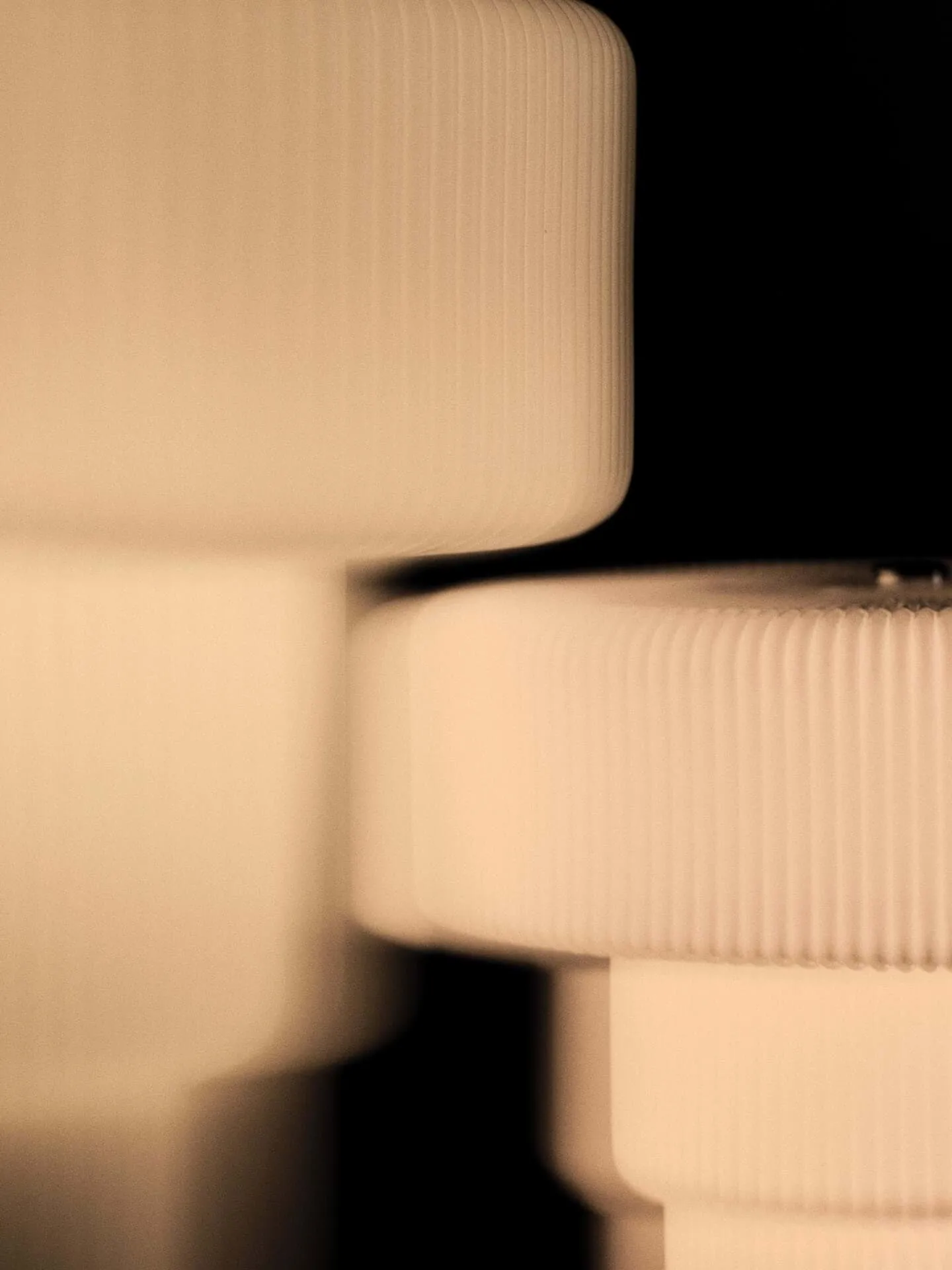 Ripple portabel bordslampa, White (vit), 16,5 cm Ferm Living