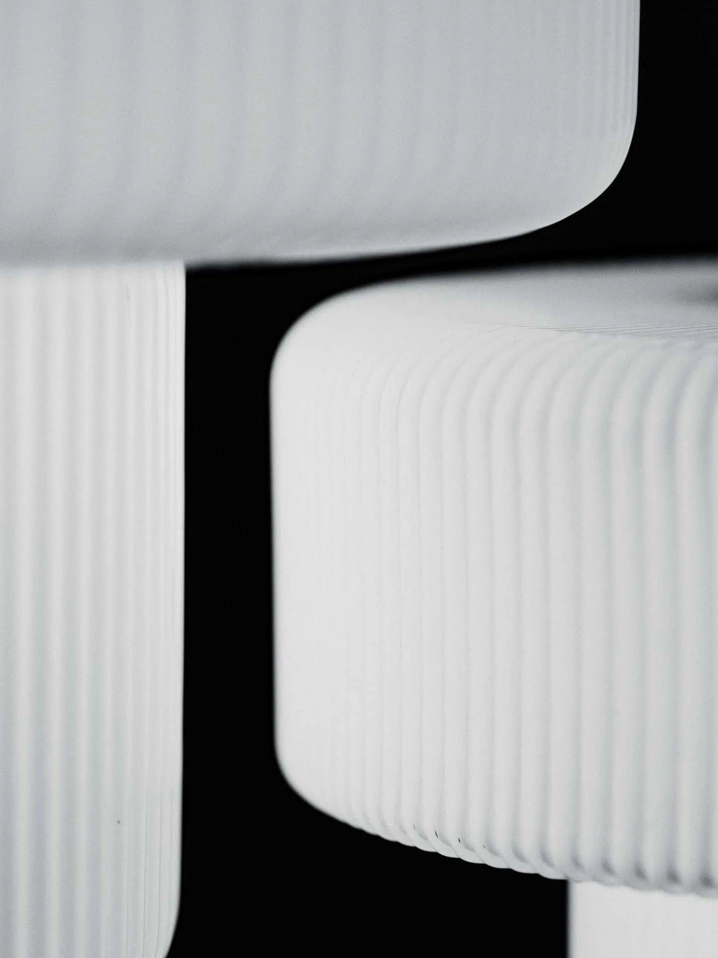 Ripple portabel bordslampa, White (vit), 16,5 cm Ferm Living