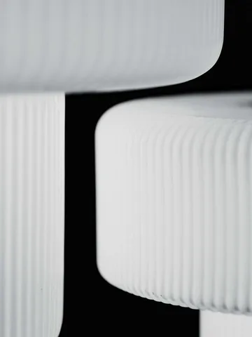 Ripple portabel bordslampa - White (vit), 16,5 cm - Ferm Living