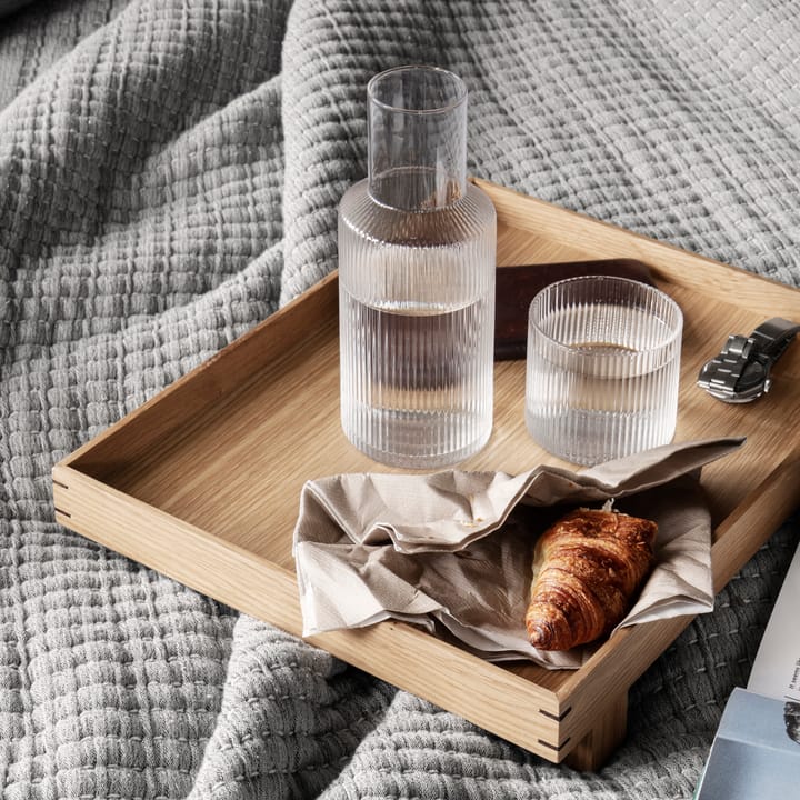 Ripple small karaff set, klar ferm LIVING