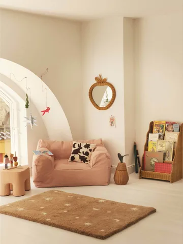 Rivan display bokhylla - Natural, 42x35x65 cm - Ferm Living