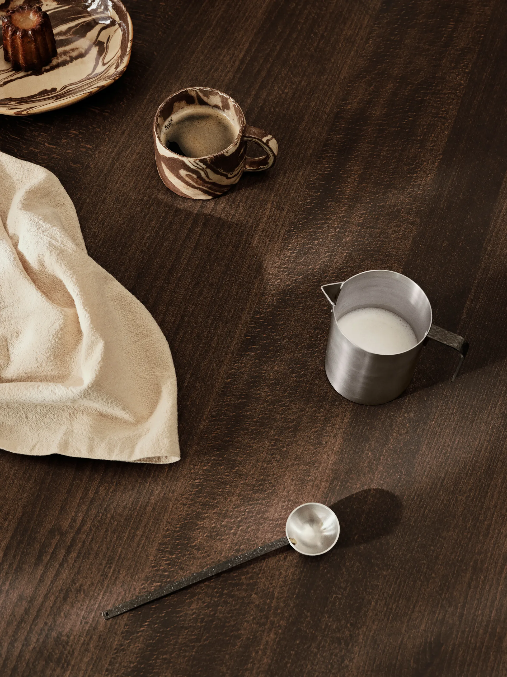 Ryu mugg låg 20 cl, Sand-brown Ferm Living