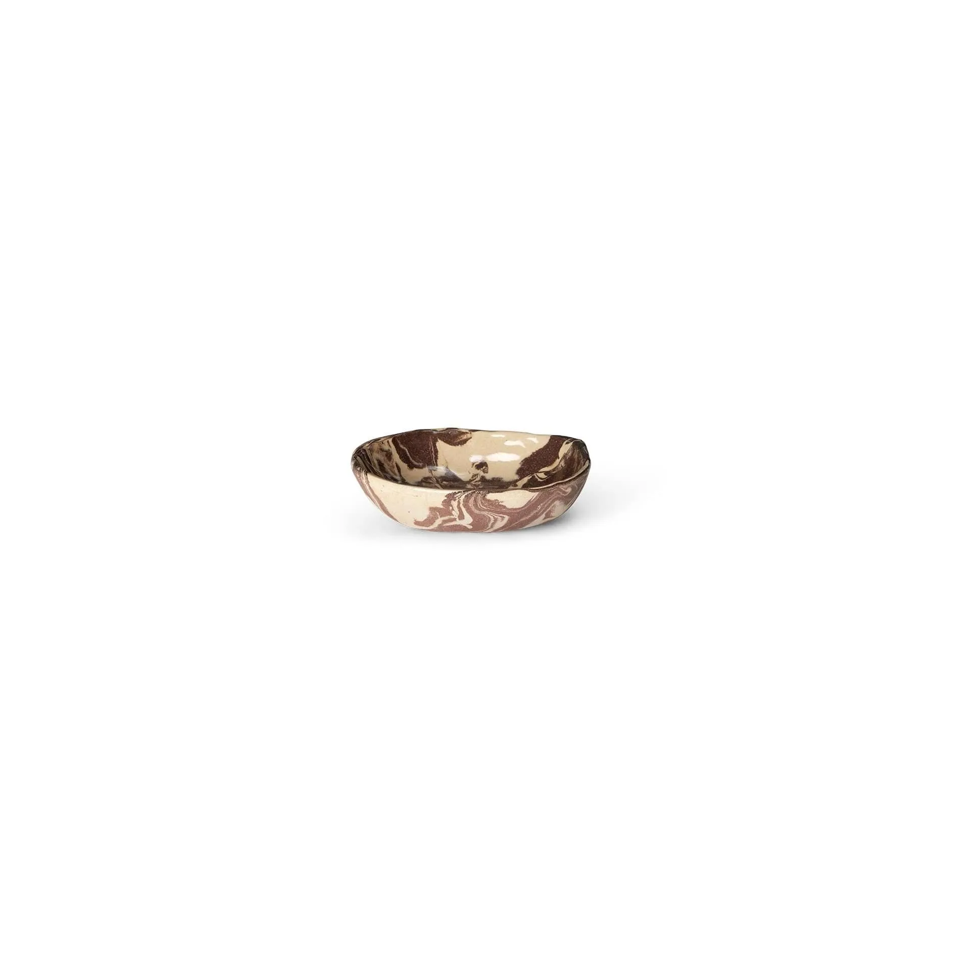 Ferm Living Ryu skål 15,5 cm Sand-brun