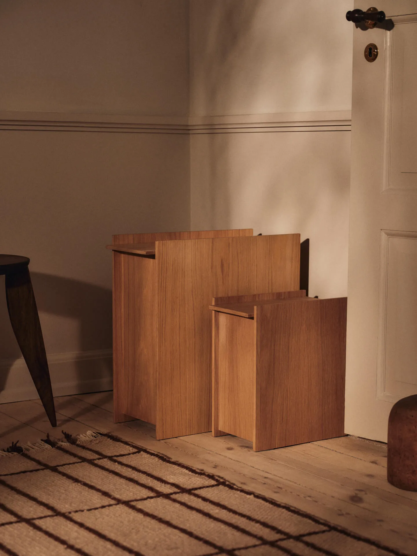 Sama papperskorg, Ek, 50 L Ferm Living