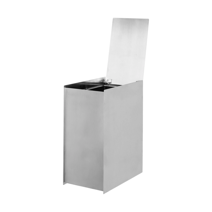 Sama soptunna - Brushed stainless steel - Ferm Living