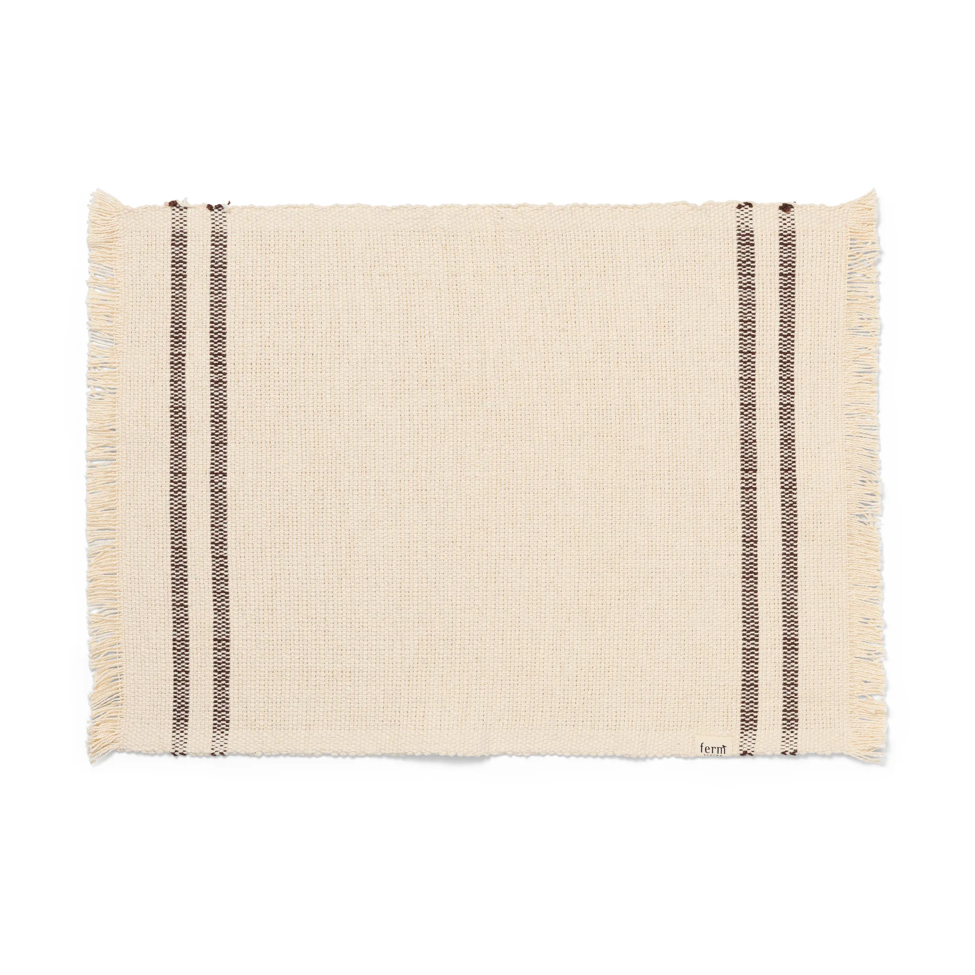 Savor bordstablett 38x50 cm, Off-white/Chocolate Ferm Living