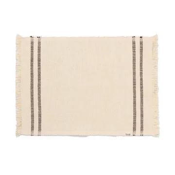 Savor bordstablett 38x50 cm - Off-white/Chocolate - Ferm Living