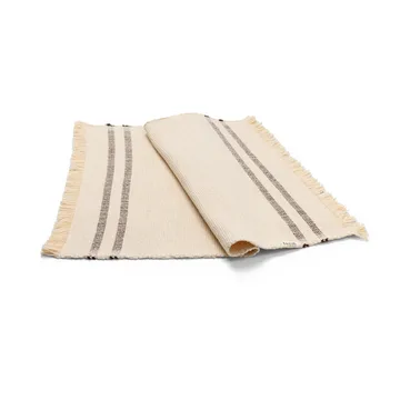 Savor bordstablett 38x50 cm - Off-white/Chocolate - Ferm Living