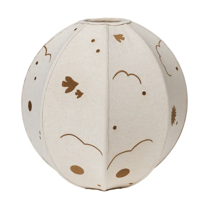 Skye lampskärm - Natural-bronze, Ø45 cm - Ferm Living