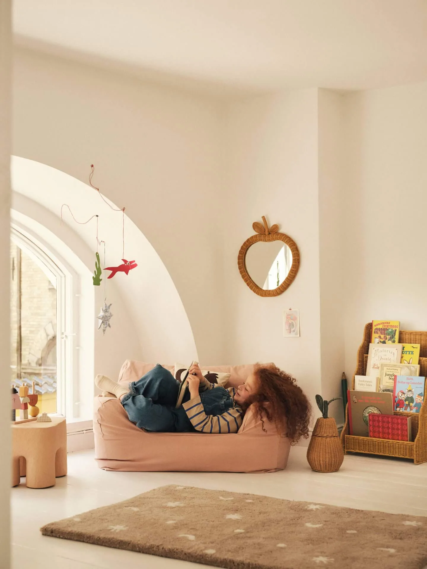 Skye tuftad matta, Cashmere, 80x120 cm Ferm Living