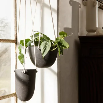 Speckle hängande kruka Ø20,5 cm - Dark grey - Ferm Living